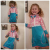 PDF-mønster/pattern: Cozy Dress child size 80-164 (US 12m-14y)