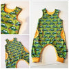 PDF-mønster/pattern: Basic Romper child size 50-110 (US newborn-5y)