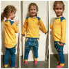 PDF-mønster/pattern: Basic Raglan With a Twist child size 80-164 (US 12m-14y)