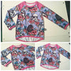 PDF-mønster/pattern: Basic Raglan With a Twist child size 80-164 (US 12m-14y)