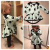 PDF-mønster/pattern: Peplum Tunic With a Twist child size 80-164 (US 12m-14y)