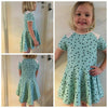 PDF-mønster/pattern: Peplum Tunic With a Twist child size 80-164 (US 12m-14y)