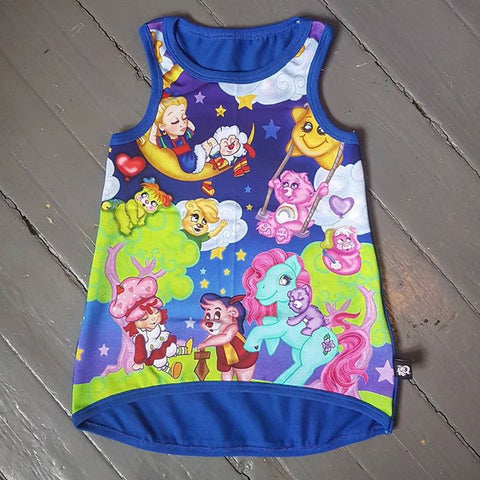 PDF-mønster/pattern: Every Day Tank Top child size 80-164 (US 12m-14y)