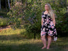 PDF-mønster/pattern: High Low Dress adult size 34-58 (US 2-28)