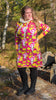 PDF-mønster/pattern: Raglan Dress With a Twist adult size 34-54 (US 4-24)