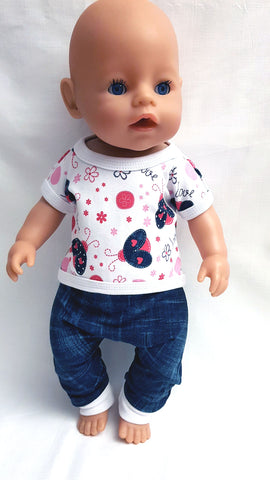 PDF-mønster/pattern: Doll basic bundle