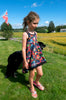 PDF-mønster/pattern: Tank Top Tunic With a Twist child size 80-164 (US 12m-14y)