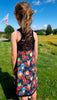 PDF-mønster/pattern: Tank Top Tunic With a Twist child size 80-164 (US 12m-14y)