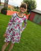 PDF-mønster/pattern: Add on child dresses