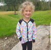 PDF-mønster/pattern: Cloudy Day Hoodie child size 80-164 (US 12m-14y)