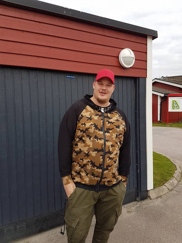 PDF-mønster/pattern: Cloudy Day Hoodie adult straight cut size S-XXXXL