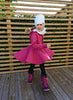 PDF-mønster/pattern: Fairytale Hoodie child size 80-164 (US 12m-14y)