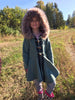 PDF-mønster/pattern: Fairytale Hoodie child size 80-164 (US 12m-14y)