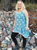 PDF-mønster/pattern: Tank Top Tunic With a Twist adult size 34-58 (US 4-28)