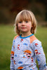 PDF-mønster/pattern: Basic Raglan With a Twist child size 80-164 (US 12m-14y)