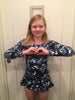 PDF-Mønster/pattern: Dance Like a Mermaid child size 80-164 (US 12m-14y)