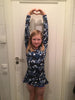 PDF-Mønster/pattern: Dance Like a Mermaid child size 80-164 (US 12m-14y)