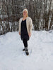 PDF-mønster/pattern: Cozy Embrace Cardigan adult size 34-54 (US 4-24)