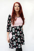 PDF-mønster/pattern: Add on adult dresses & fitted T-shirt