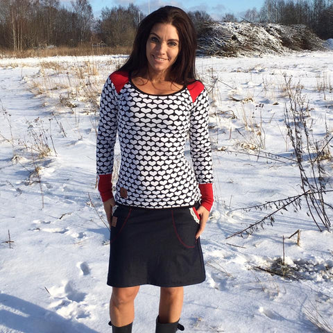 PDF-mønster/pattern: Every Day Skirts adult size 34-54 (US 4-24)