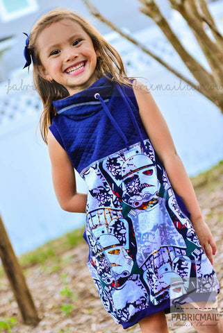 PDF-mønster/pattern: Go Vest child size 80-164 (US 12m-14y)