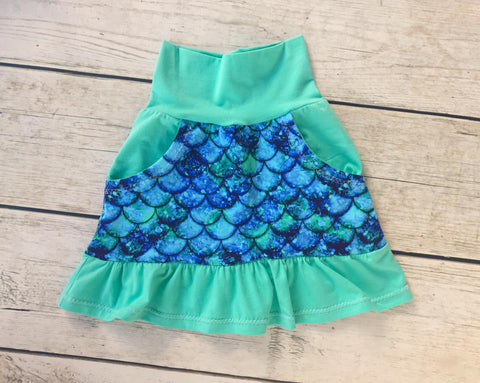 PDF-mønster/pattern: Every Day Skirts size 80-164 (US 6m-14y)