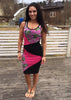 PDF-mønster/pattern: Puzzle Dress adult size 34-54 (US 4-24)
