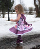 PDF-mønster/pattern: Fairy princess 80-164 (US 12m-14y)