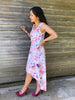 PDF-mønster/pattern: High Low Dress adult size 34-58 (US 2-28)