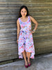 PDF-mønster/pattern: High Low Dress adult size 34-58 (US 2-28)