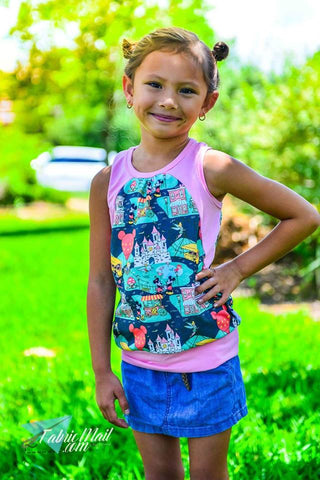 PDF-mønster/pattern: Loosen up size 80-164 (US 12 mo-14y)