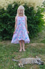 PDF-mønster/pattern: High Low Dress child size 80-164 (US 12 months - 14 years)