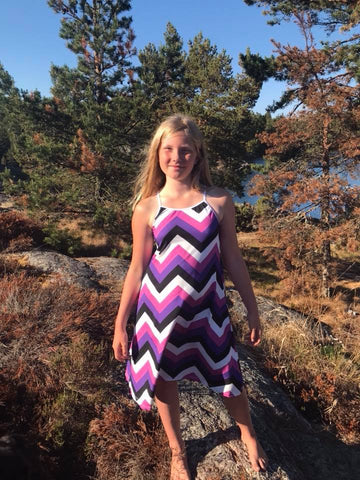 PDF-mønster/pattern: Knot another dress child size 80-164
