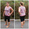 PDF-mønster/pattern: T-shirt adult fitted cut size 34-54 (US 4-24)