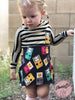 PDF-mønster/pattern: Cozy Dress child size 80-164 (US 12m-14y)
