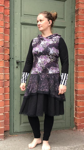 PDF-mønster/pattern: Add on Fairy Godmother 34-54