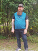 PDF-mønster/pattern: Go Vest adult straight cut size S-XXXXL
