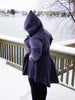 PDF-mønster/pattern: Fairytale Hoodie adult size 34-54 (US 4-24)