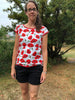 PDF-mønster/pattern: T-shirt adult fitted cut size 34-54 (US 4-24)