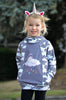 PDF-mønster/pattern: Raglan Hoodie With a Twist child size 80-164 (US 12m-14y)