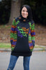 PDF-mønster/pattern: Raglan Hoodie With a Twist adult size 34-54 (US 4-24)