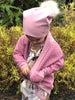 PDF-mønster/pattern: Cozy Embrace Cardigan child size 80-164