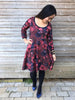 PDF-mønster/pattern: Add on adult dresses & fitted T-shirt