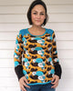 PDF-mønster/pattern: Basic Raglan adult fitted size 34-54 (US 4-24)