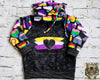 PDF-mønster/pattern: Raglan Hoodie With a Twist child size 80-164 (US 12m-14y)