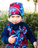 PDF-mønster/pattern: Raglan Hoodie With a Twist child size 80-164 (US 12m-14y)