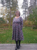 PDF-mønster/pattern: Add on adult dresses & fitted T-shirt