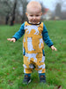 PDF-mønster/pattern: Something Something Romper child size 62-104 (2m- 4y)
