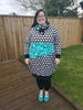 PDF-mønster/pattern: Balloon dress adult size 32-54 (2-24)