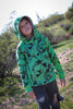 PDF-mønster/pattern: Twirl hoodie child 92-164 (US 2T-14y)
